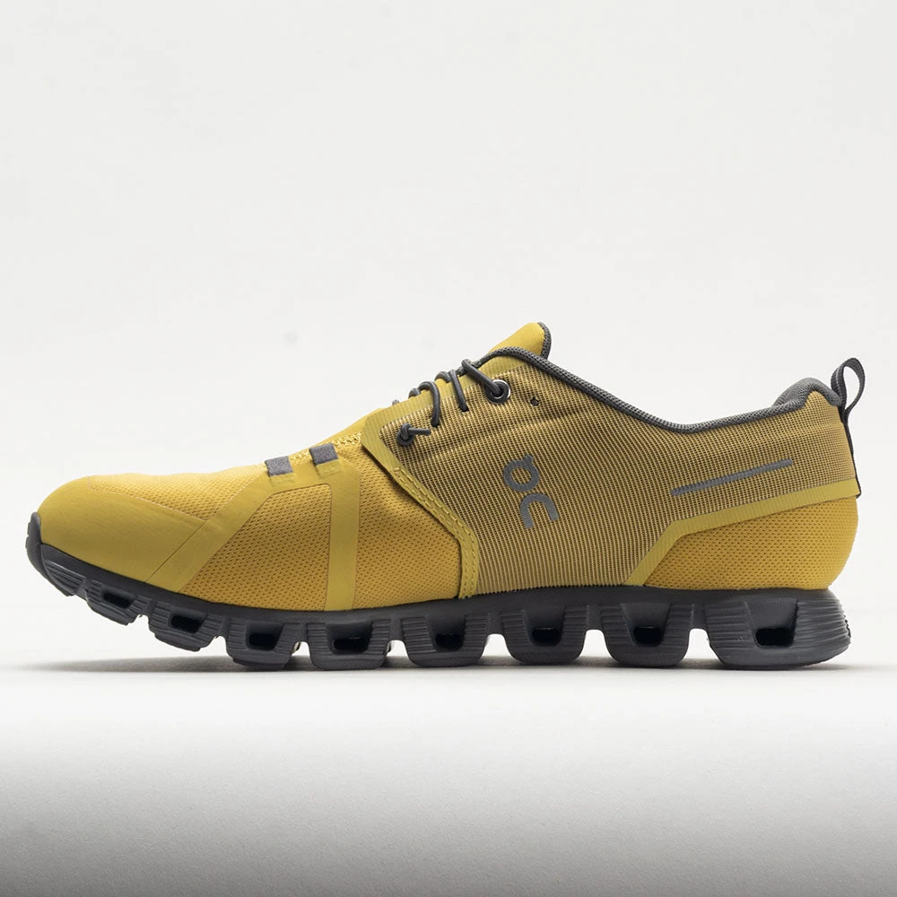 On Running On Cloud 5 Waterproof Men's Mustard/Rock - Image 2
