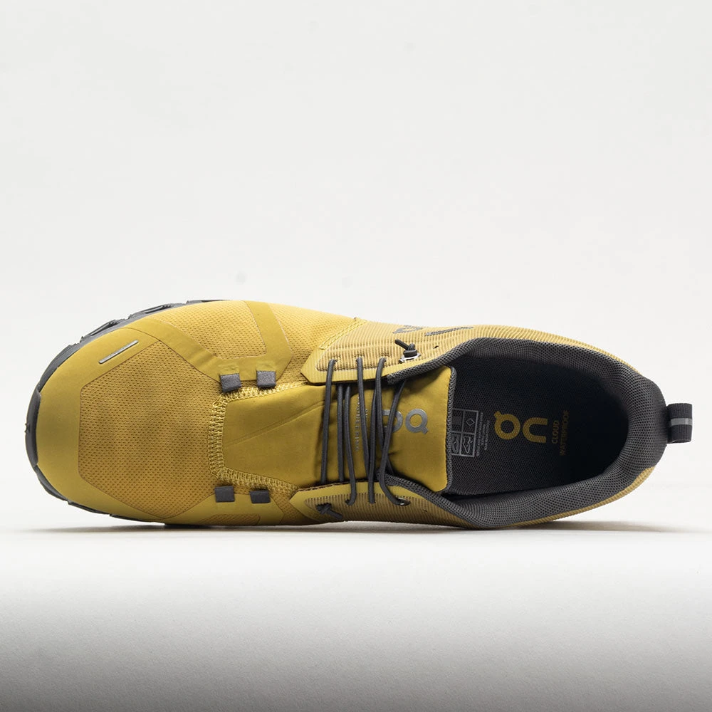 On Running On Cloud 5 Waterproof Men's Mustard/Rock - Image 3