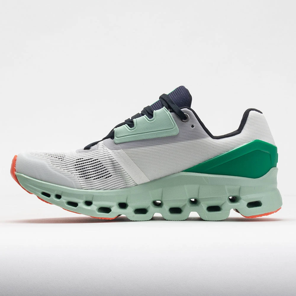 On Running On Cloudstratus Women's Undyed White/Creek - Image 2