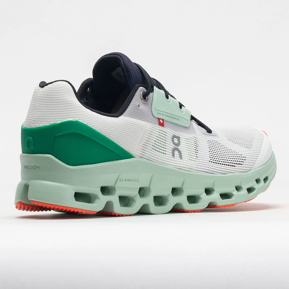 On Running On Cloudstratus Women's Undyed White/Creek - Image 6