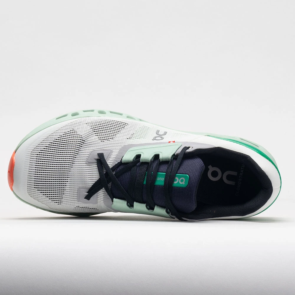 On Running On Cloudstratus Men's Undyed White/Creek - Image 3