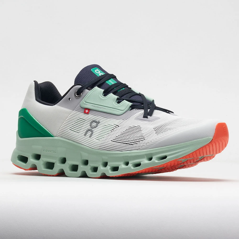 On Running On Cloudstratus Men's Undyed White/Creek - Image 5