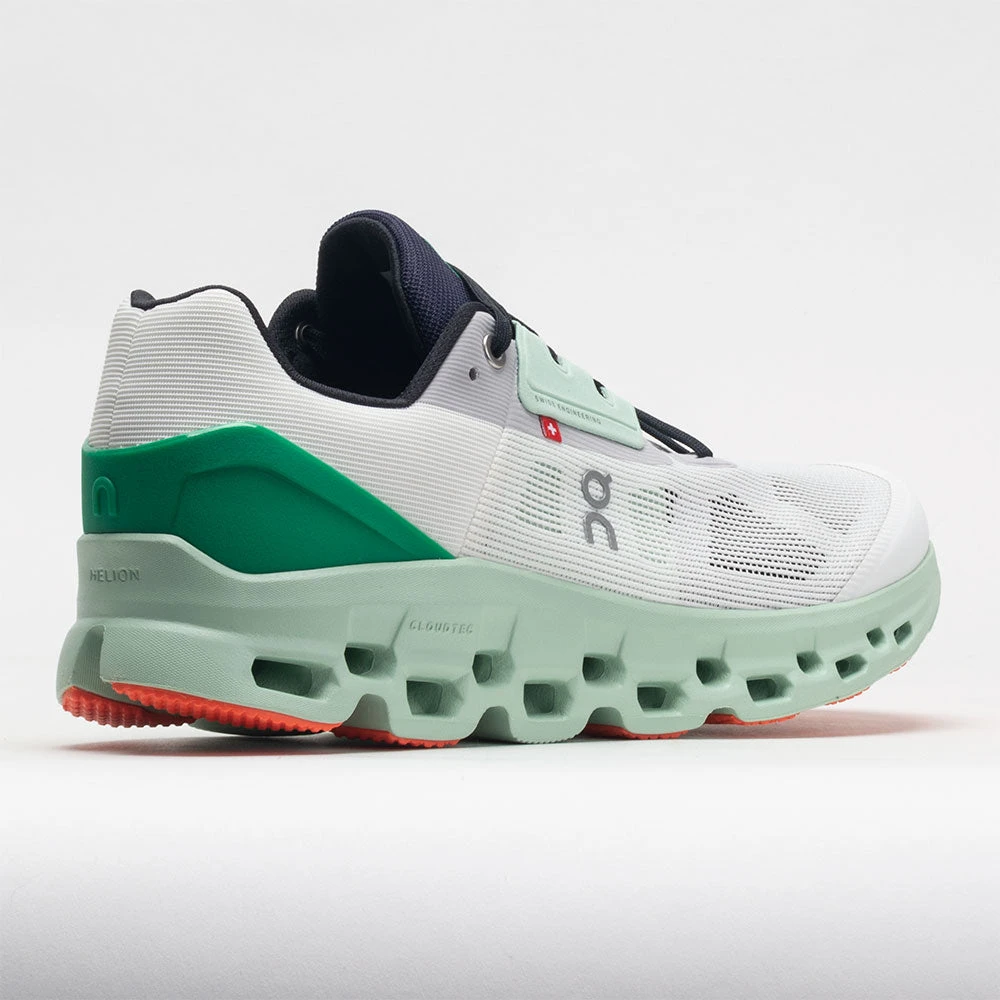 On Running On Cloudstratus Men's Undyed White/Creek - Image 6