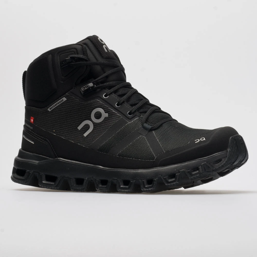 On Running On Cloudrock Waterproof Men's All Black - Image 5